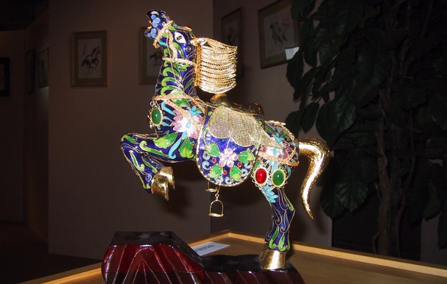 Cheval asiatiatique.