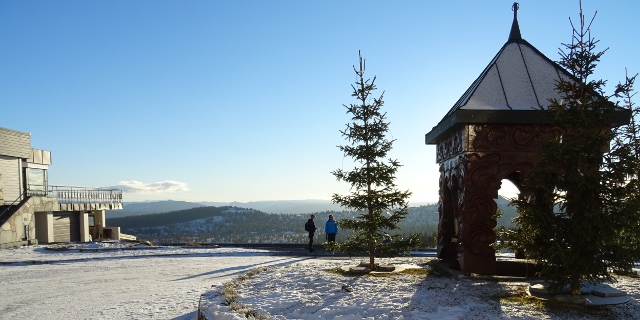 In front of the Storefjell Hotel,<BR>
 Merry Christmas.