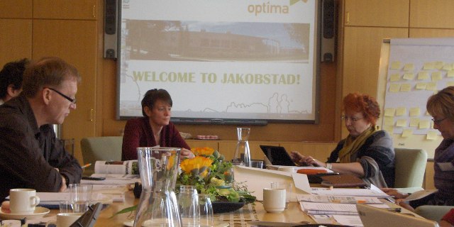 Opening of the meeting by Mrs. Pernilla hberg, Project Manager.