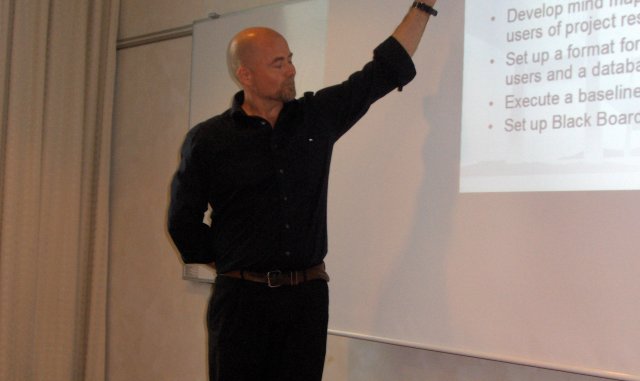 Mr. Palle Grøndahl, DDV; explaining results from Work Package 1