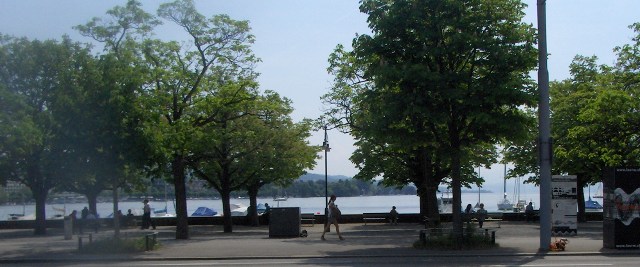 Le lac de Zurich