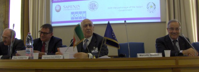 Health Care Opening Session, chaired by the President CNIM Francesco Paolo Branca (IT).