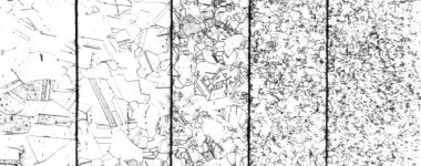 Different Grain Sizes after Annealing, with Annealing Twins