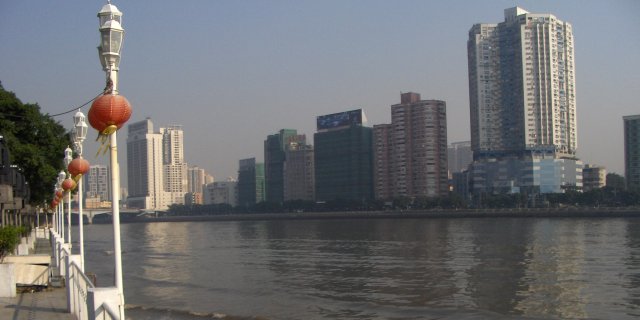 Guangzhou China, capital of Guangdong Province.