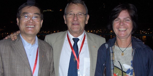 Li Baowen (China), Sven Aage West (DK) and Mrs. Barbara Walt (CH).