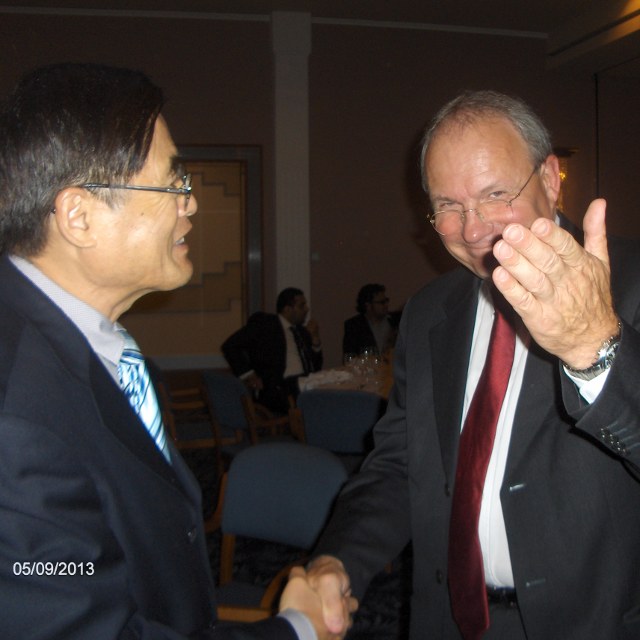 Li Baowen (CN) and Jens Reichel (DE)