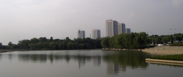 Wuxi on the Taihu Lake.